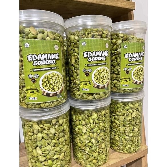 

Cod Camilan Gurih Edamame Goreng Kemriuk Kemasan Botol 350 Gram Rq-56