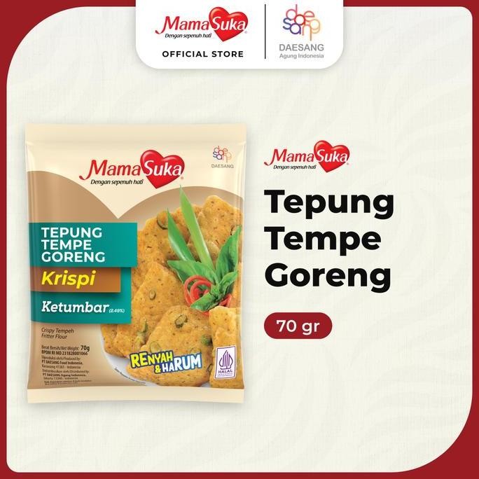

Mamasuka - Tepung Tempe Goreng 70 Gr (Sample Tidak Dijual Satuan)