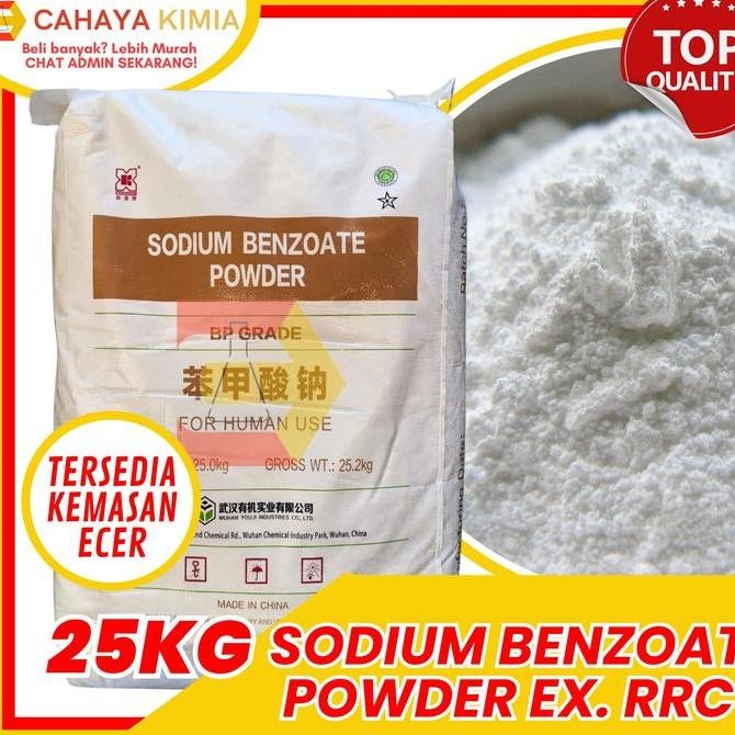 

Sodium Benzoat / Natrium Benzoat Ex. Rrc Wuhan 1 Zak (25 Kg) Instant
