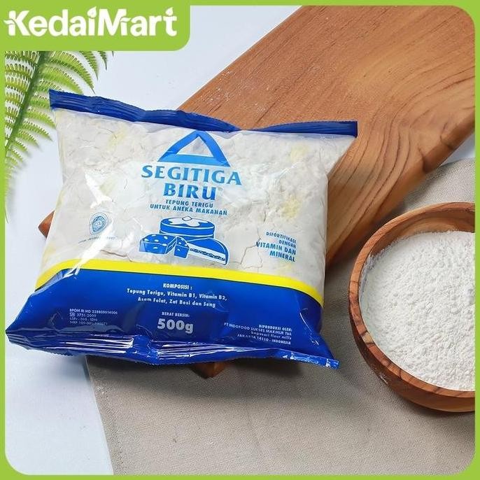 

(Gift Not For Sale) - Tepung Terigu Segitiga Biru 500 Gram