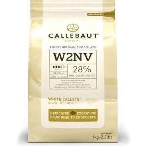 

Callebaut White 200Gr W2Nv Couverture Callet Coklat Putih Cokelat