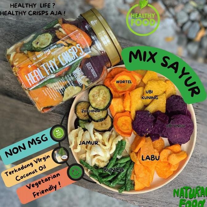 

Healthy Crisps - Mix Sayur
