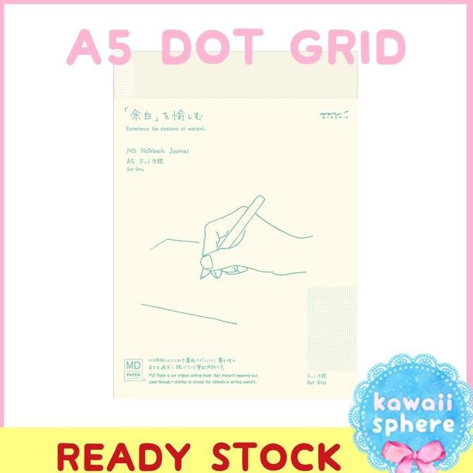

Midori Md Notebook Dot Grid A5 | Limited Edition | Ready Stock