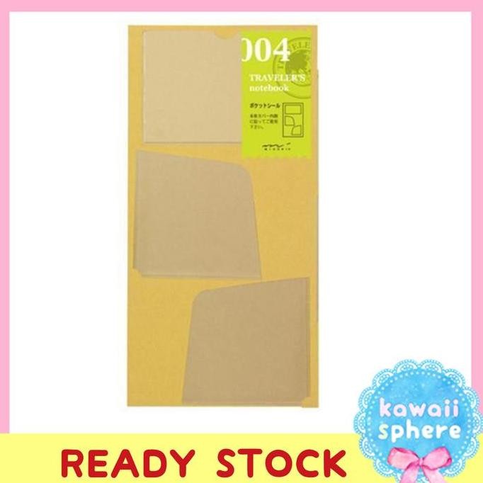 

Midori Traveler'S Notebook Refill Regular 004 | Pocket Seal