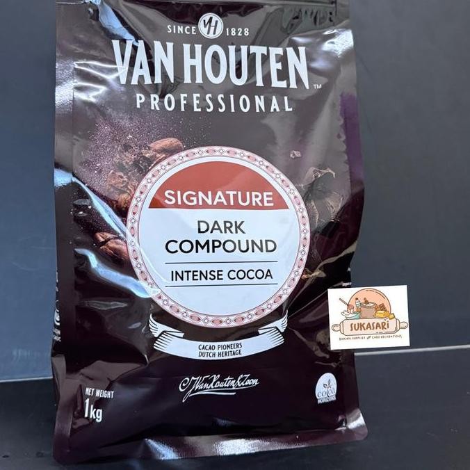 

Van Houten Dark Coin 1Kg Compound Chocolate Dcc Cokelat Coklat