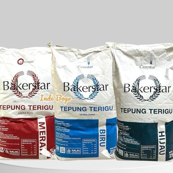 

Bakerstar Wheat Flour Tepung Terigu Bakerstar 25 Kg