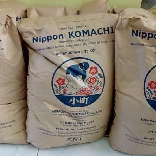 

Nippon Komachi Tepung Terigu Protein Tinggi Roti By Gojek Grab 25 Kg