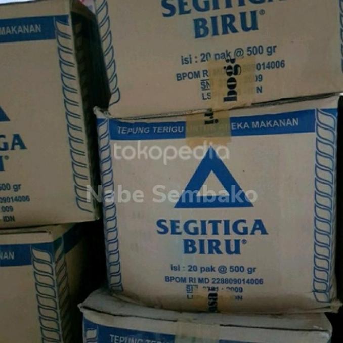 

Terigu Segitiga Biru 500Gram Per Dus