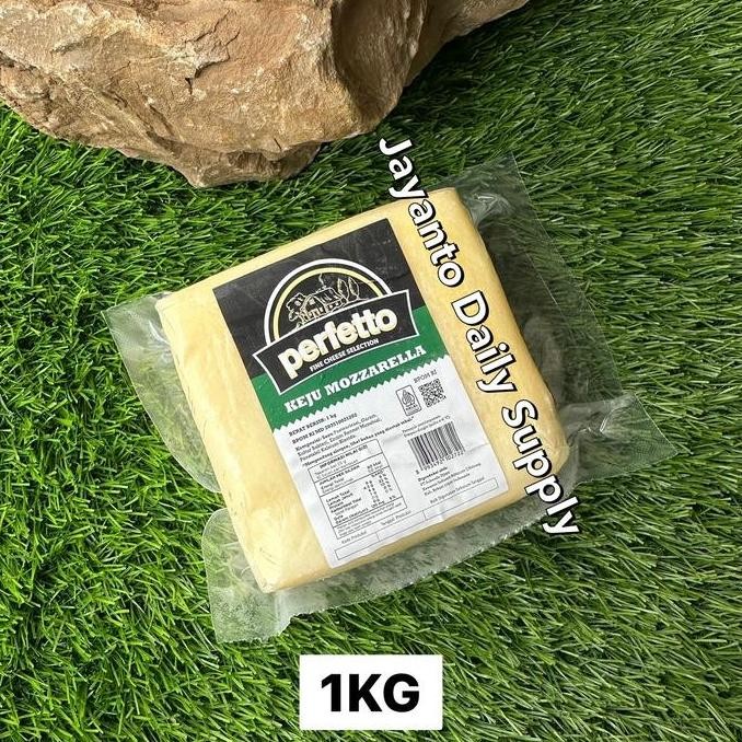 

Promo !!! Mozzarella Perfetto 1Kg Original Pack - 100% Halal