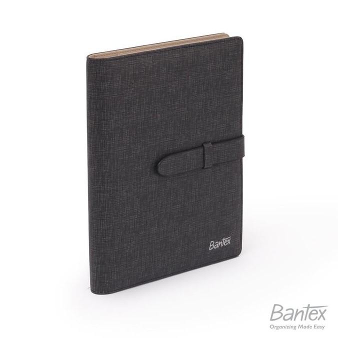 

Buku Agenda Planner Cover Kulit Black Leather Diary Bantex - 7492 10