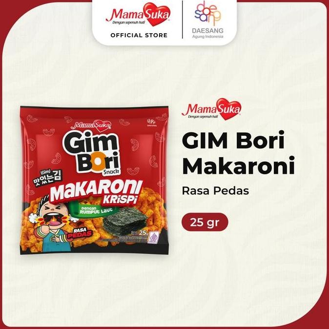 

Mamasuka - Gim Bori Makaroni Spicy 25 Gr (Sample Tidak Dijual Satuan)
