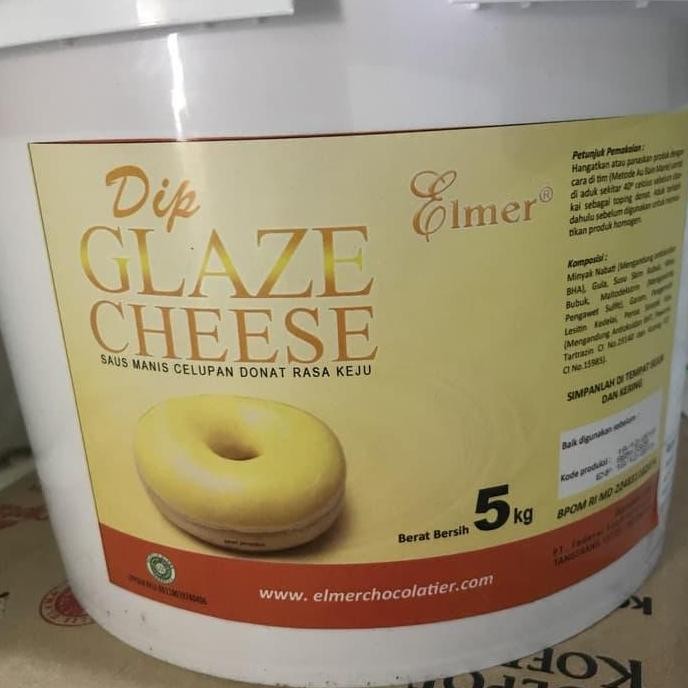 

Elmer Dip Glaze - Topping Donat Cheese / Keju 5Kg Gosend Only