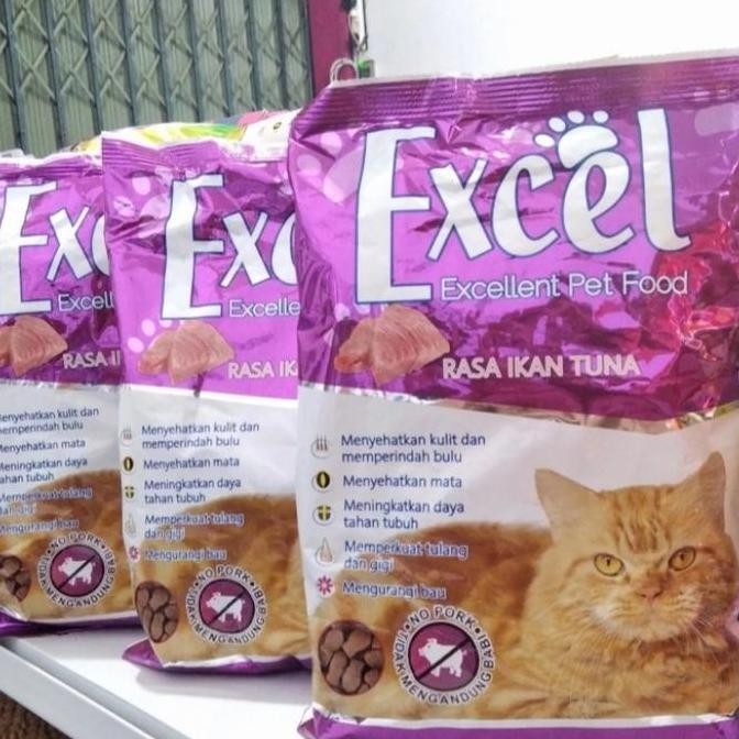 

Gosend Excel Tuna 10Kg Makanan Kucing Excel Ikan Mirip Bolt Felibite