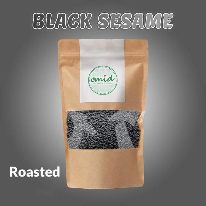 

Organic Black Roasted Sesame Seeds (Biji Wijen Hitam Panggang) 250Gr