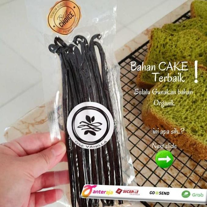 

Vanilla Bean (Biji Vanila) 50Gram Gourmet Grade A
