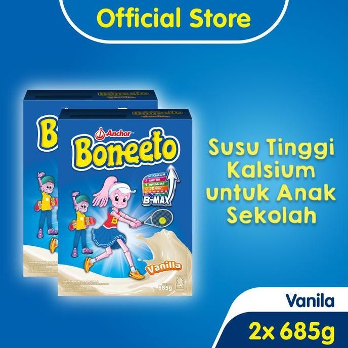 

Boneeto Susu Bubuk Vanila 2 X 685G - Daya Pikir Dan Tubuh Aktif