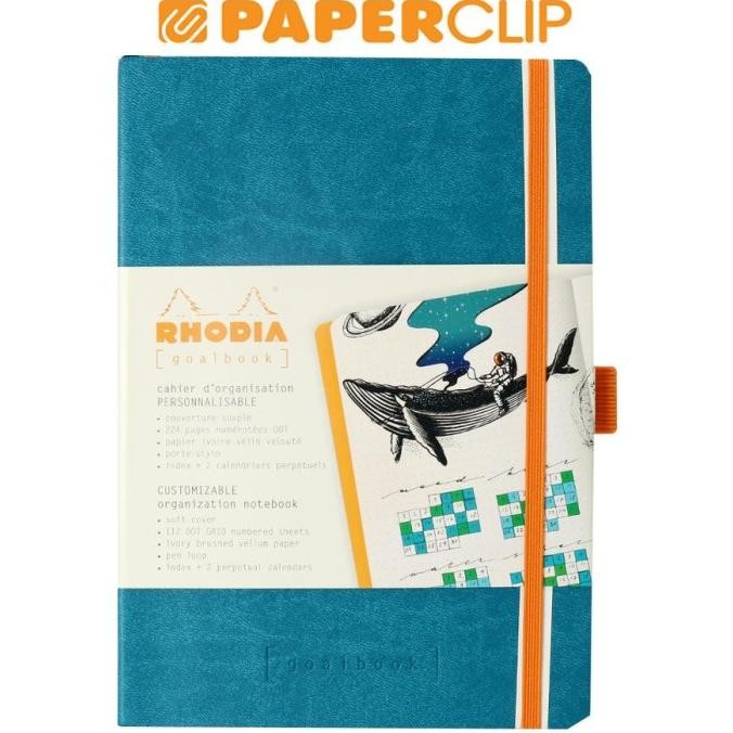 

Notebook Rhodia Goalbook A5 117806C Peacock