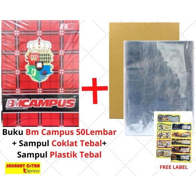 

Paket Lengkap 4 Buku Tulis Boxy 50 Lembar Sampul Tebal