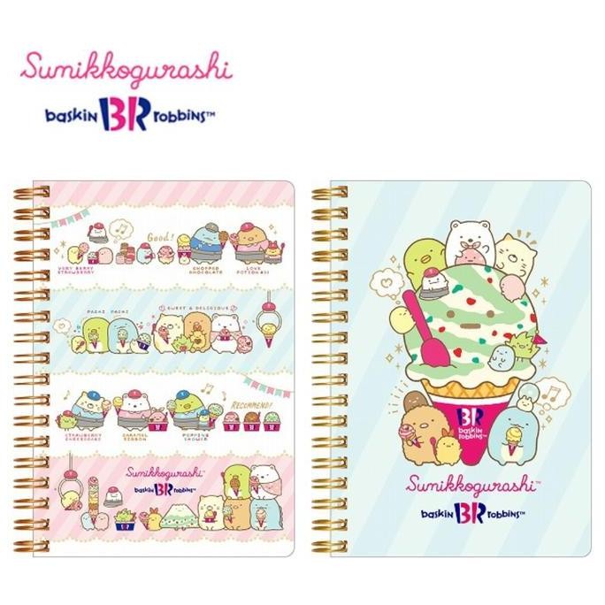 

Notebook B6 San-X Sumikko Gurashi Baskin Robbins Ruled Limited Edition