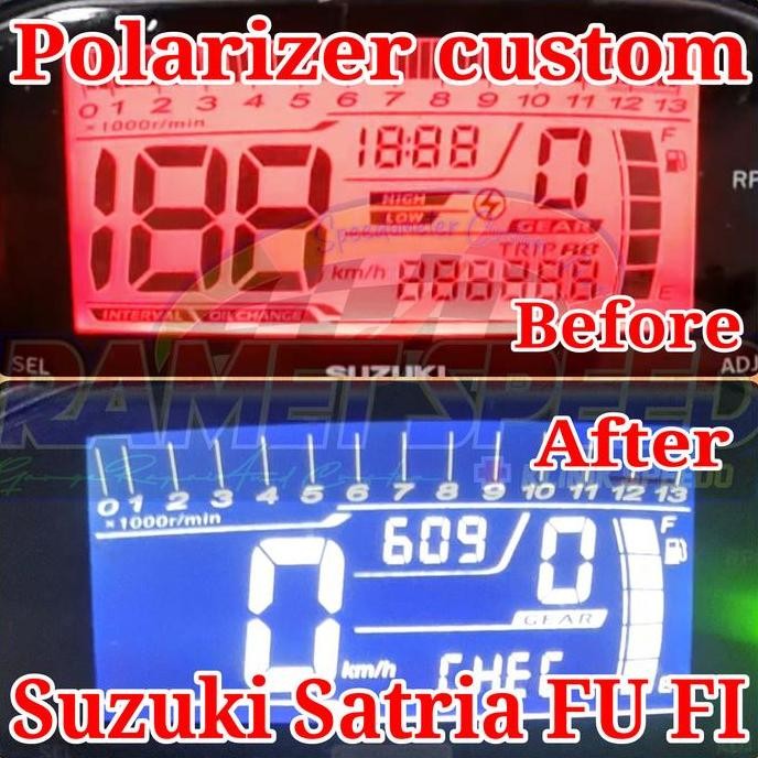 Polarizer speedometer Suzuki Satria FU FI polaris speedometer satria