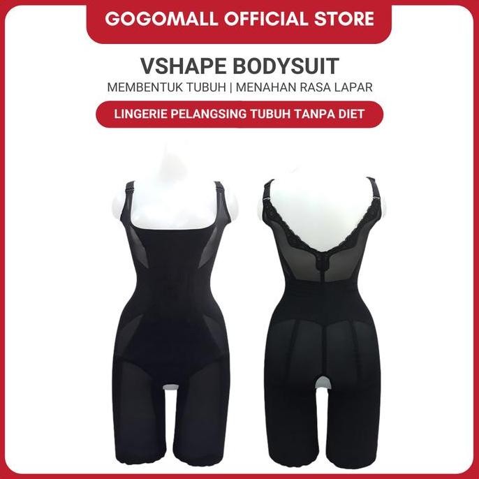 Jual Vshape Bodysuit - Lingerie Pelangsing Tubuh Tanpa Diet 1Pcs