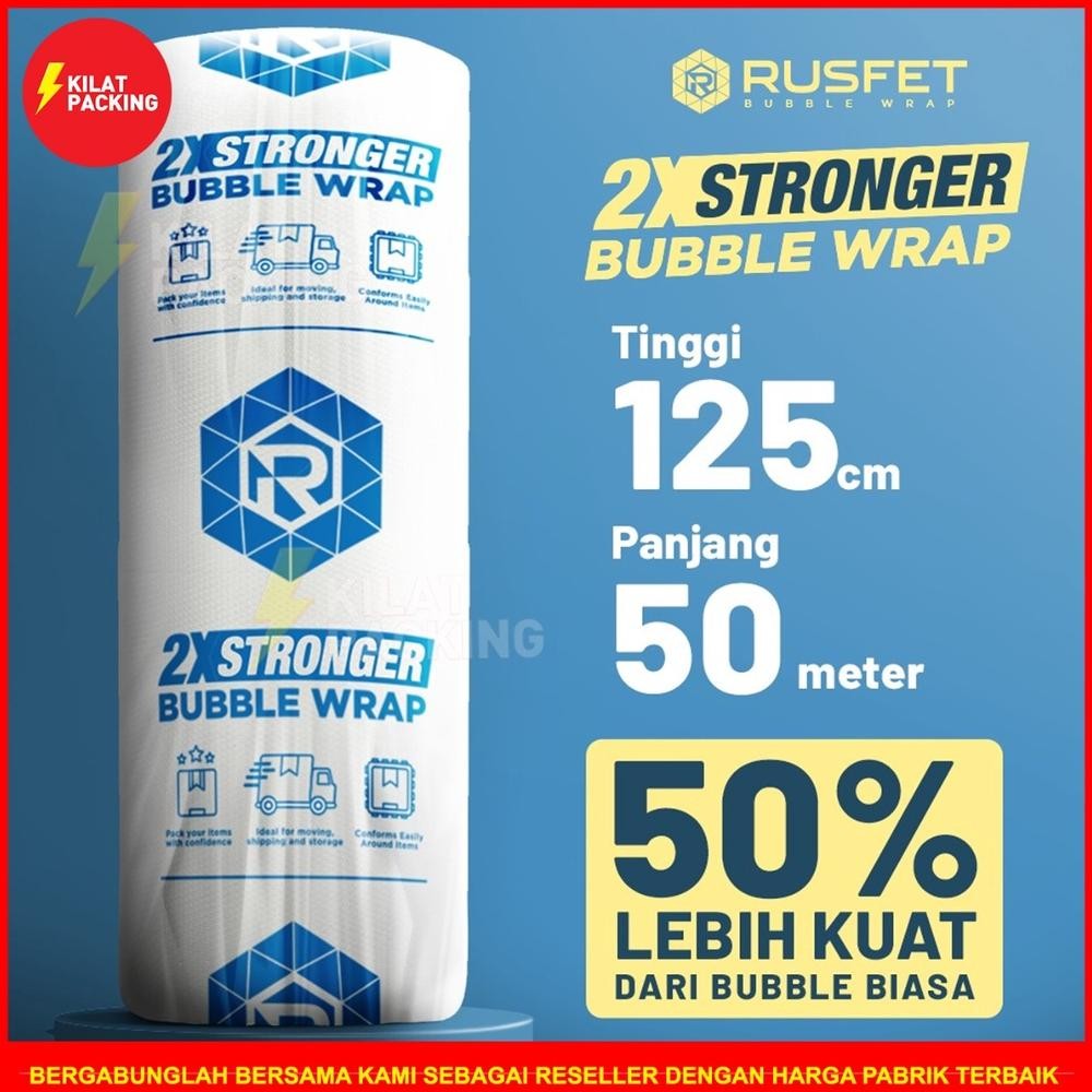 

JH8 Bubble Wrap DKM Plus Premium Quality Termurah / Plastik Bubble Wrap Packing Online Shop Per Roll