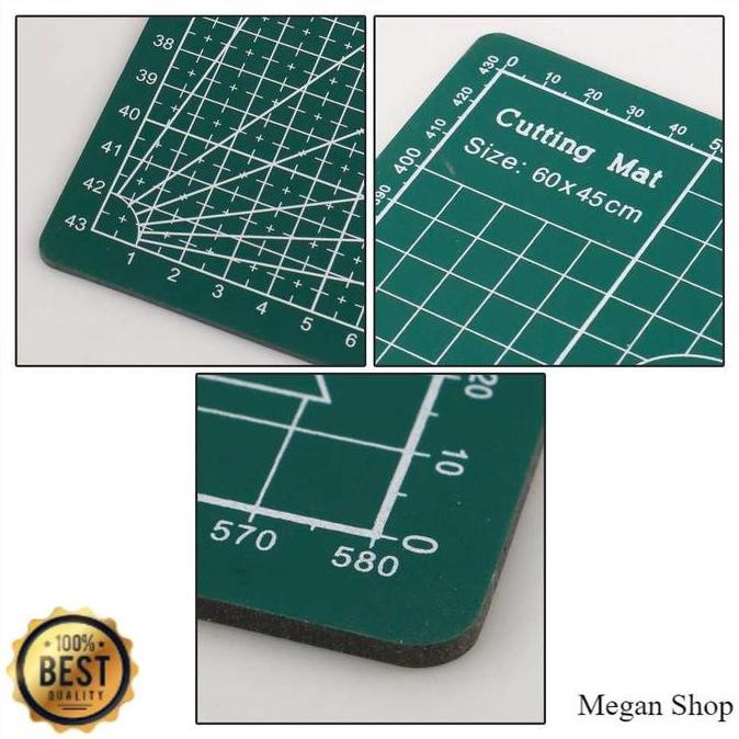 

ready !!! Alas Potong Papan Kerja Ukuran A2 60 x 45 cm Working Pad Cutting Mat