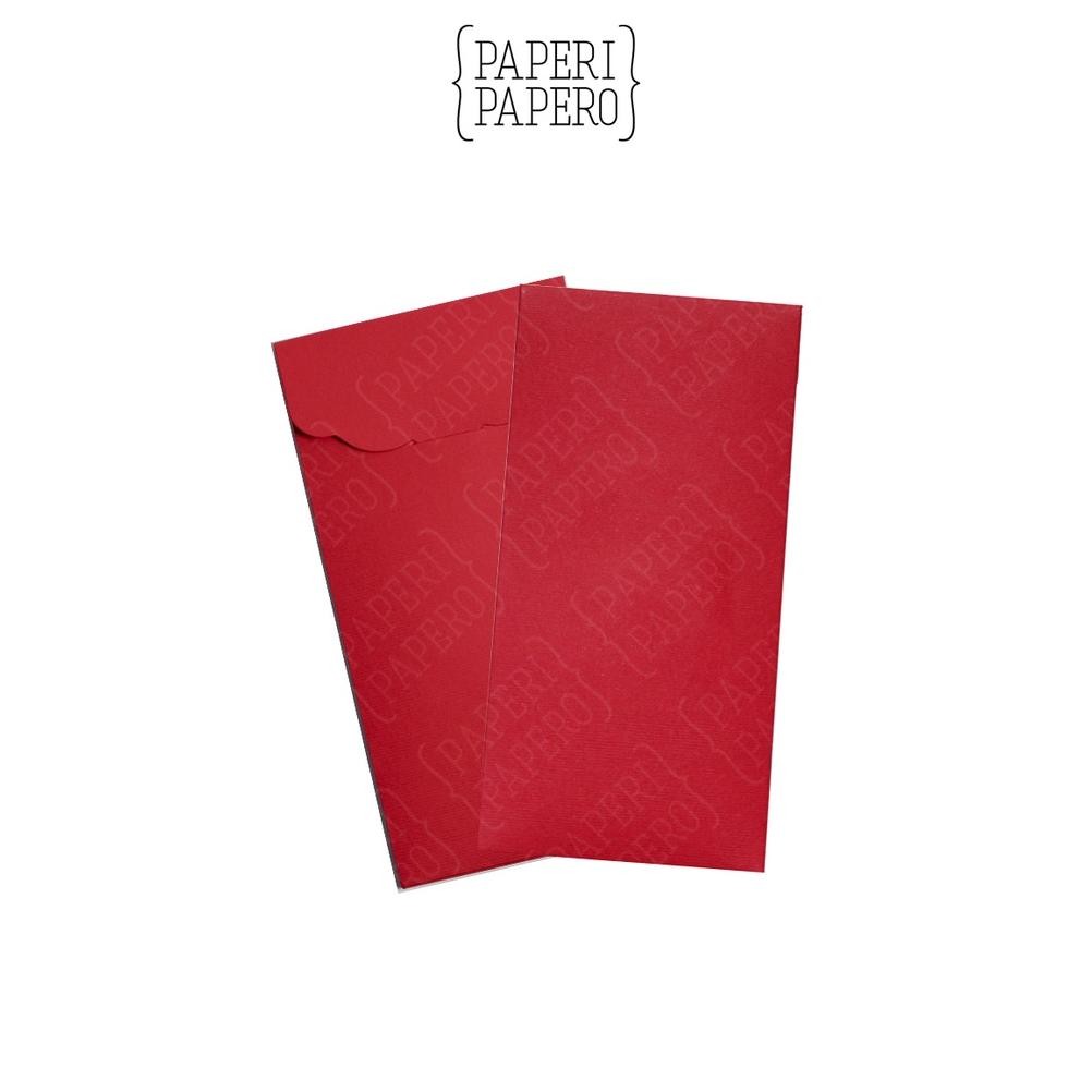 

JH8 Premium Plain Red Envelope (9 x 17 cm) - Amplop Angpao Merah Polos dengan Bahan Imported Paper (5 Pcs)