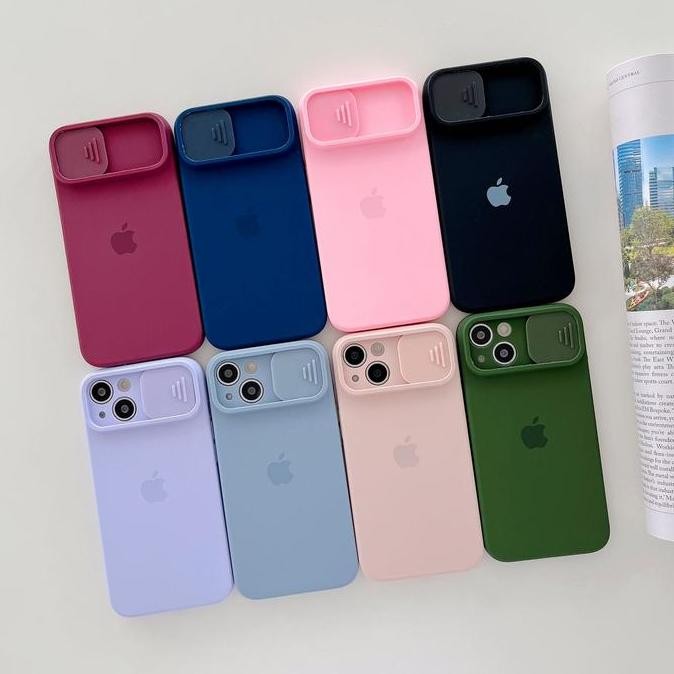 IPHONE 11 12 13 PRO MAX SOFT CASE SILICONE MICROFIBER KAMERA GESER