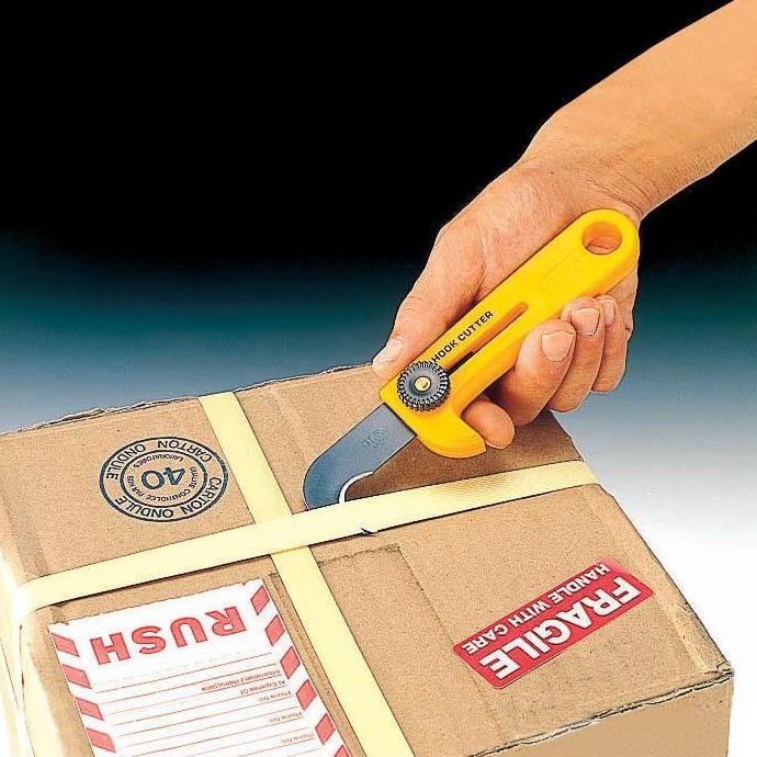 

ready !!! Pisau Sabit OLFA HOK-1 Hook Cutter Heavy Duty Pemotong Tali Strapping