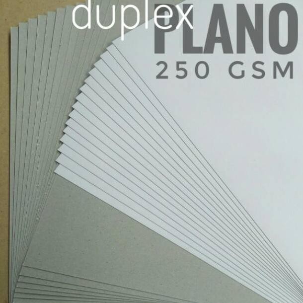 

JH8 ( 5 Lembar ) Kertas Duplex Duplek 250 Gsm Uk Plano 79cm X 109cm