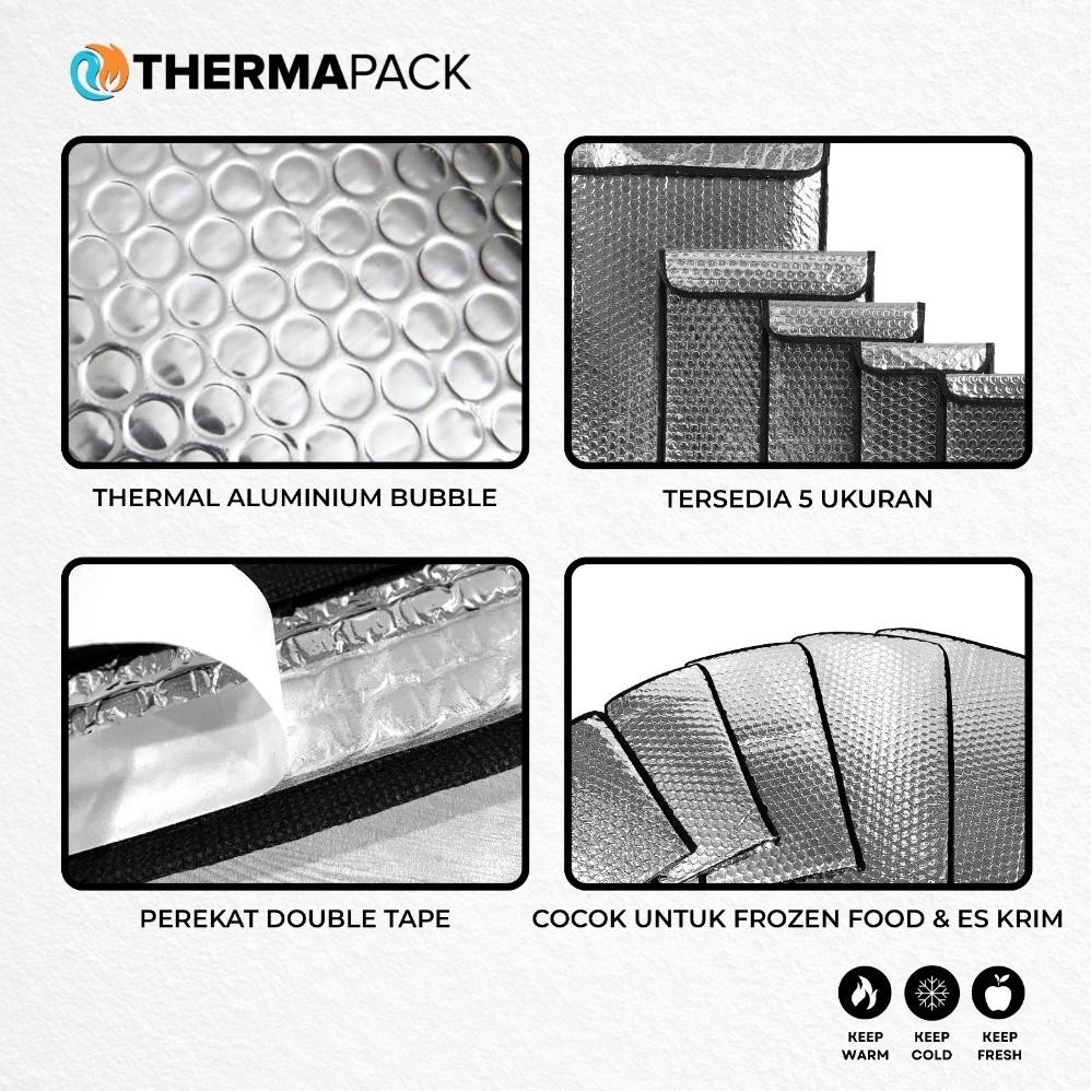 

JH8 ThermaPack Insulated Mailers Sample | Aluminium Amplop Mailer - 5 Pcs