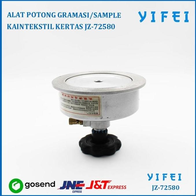 

ready !!! ALAT POTONG GRAMASI/SAMPLE KAIN TEKSTIL KERTAS GSM CUTTER YIFEI-72580