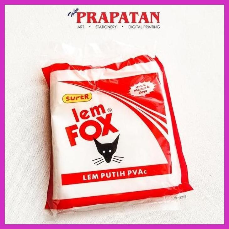 

( SEKOLAH / LUKIS ) PROMO ISI ULANG LEM FOX PUTIH PVAC 350G / REFILL LEM FOX (SENI / MENGGAMBAR / ART / KERAJINAN ) SIAP KIRIM