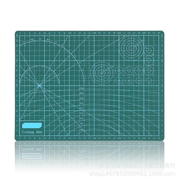 

ready !!! Cutting Mat A4 Double Side Model Kit Craft Tools Gundam