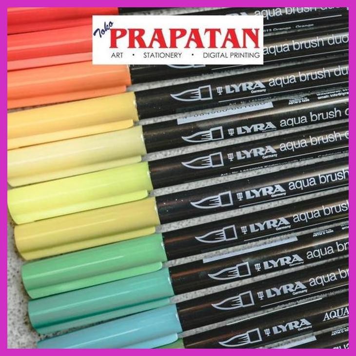 

( SEKOLAH / LUKIS ) PROMO LYRA AQUA BRUSH DUO BRUSH PEN (SENI / MENGGAMBAR / ART / KERAJINAN ) GOOD QUALITY