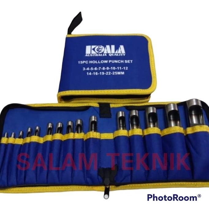 

ready !!! Plong Kulit Set 15pc (3 - 25mm)