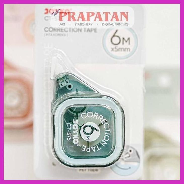 

( SEKOLAH / LUKIS ) READY JOYKO CORRECTION TAPE CT-575 | TIP EX KERTAS (SENI / MENGGAMBAR / ART / KERAJINAN ) SIAP KIRIM
