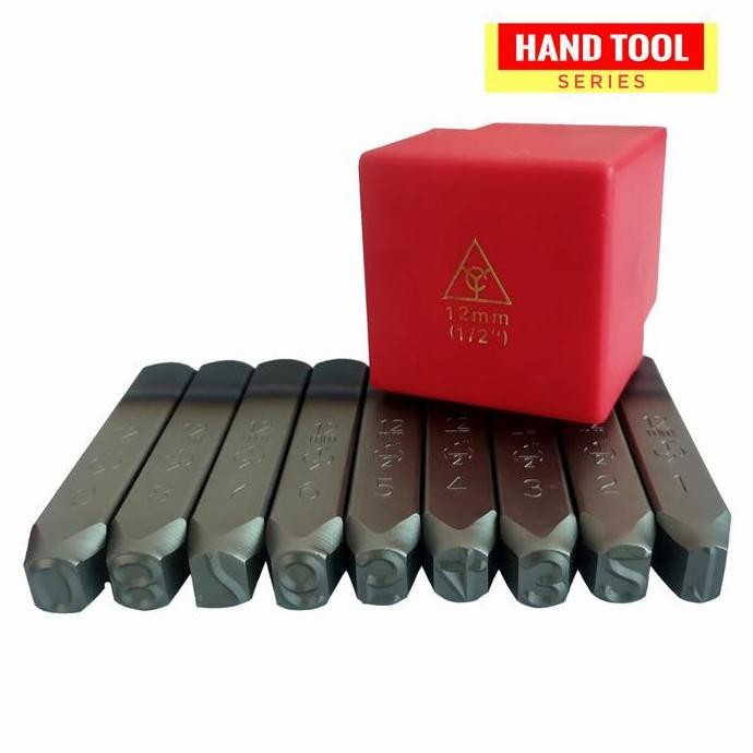 

Asli!!! Taiwan. Ketok nomor 12mm. Number punch heavy duty