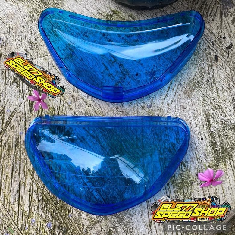 KACA MIKA REFLEKTOR LAMPU DEPAN MIO SPORTY MIKA LAMPU DEPAN BLUE SMOKE MIO SPORTY 5TL / KACA MIKA LA
