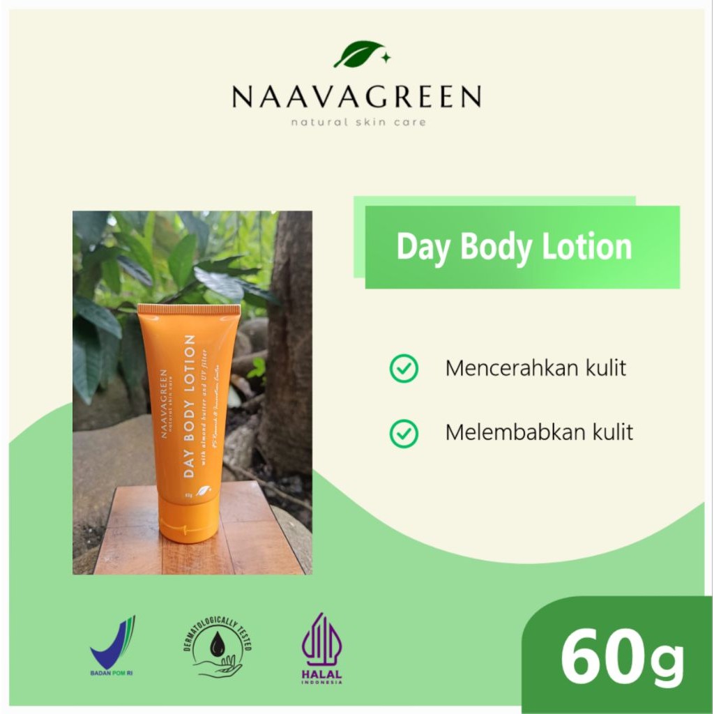 Naavagreen Day Body Lotion/body lotion pagi