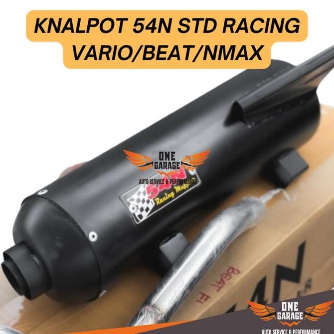 Knalpot 54N STD Racing Aerox NMAX New Aerox Old NMAX Old Vario 125 Vario 150 Vario 160 All scoopy Ga