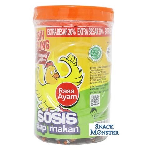 

He13 VEX-2126 Sosis So Nice Toples Sosis Siap Makan - Netto 25 pcs x 21 Gr Sale Premium