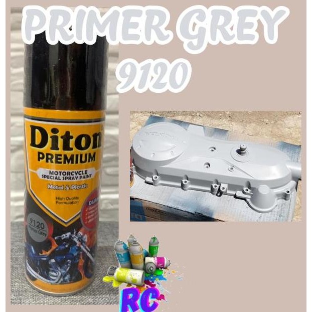 TGR DITON PREMIUM CAT DASAR 9120 PRIMER GREY dasaran EPOXY POXY 400CC