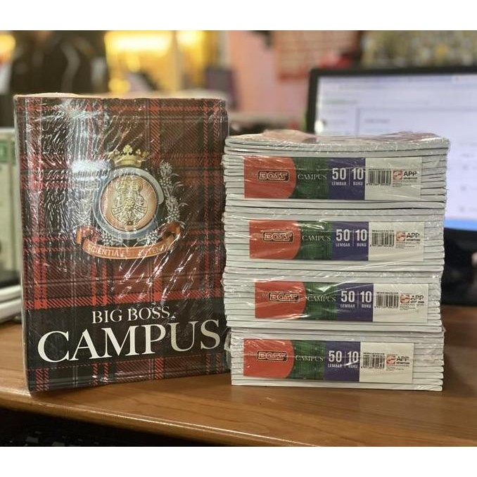 

Buku Tulis Sidu Big Boss Campus 50 Lembar / Bigboss Campuss 50 Lembar HT