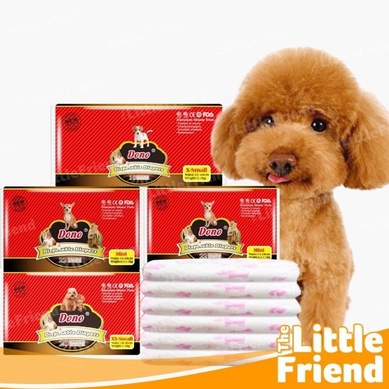 PAMPERS DONO @ 1 pack / popok hewan / PAMPERS KUCING / PAMPERS KUCING / pet diapers  / PETSHOP SV