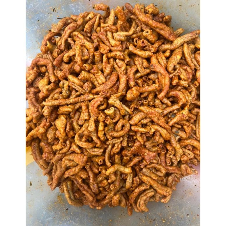 

edf-62 GTU-712 Keripik Usus Crispy Aneka Rasa 500 Gram Pedas Jeruk Termurah Murah