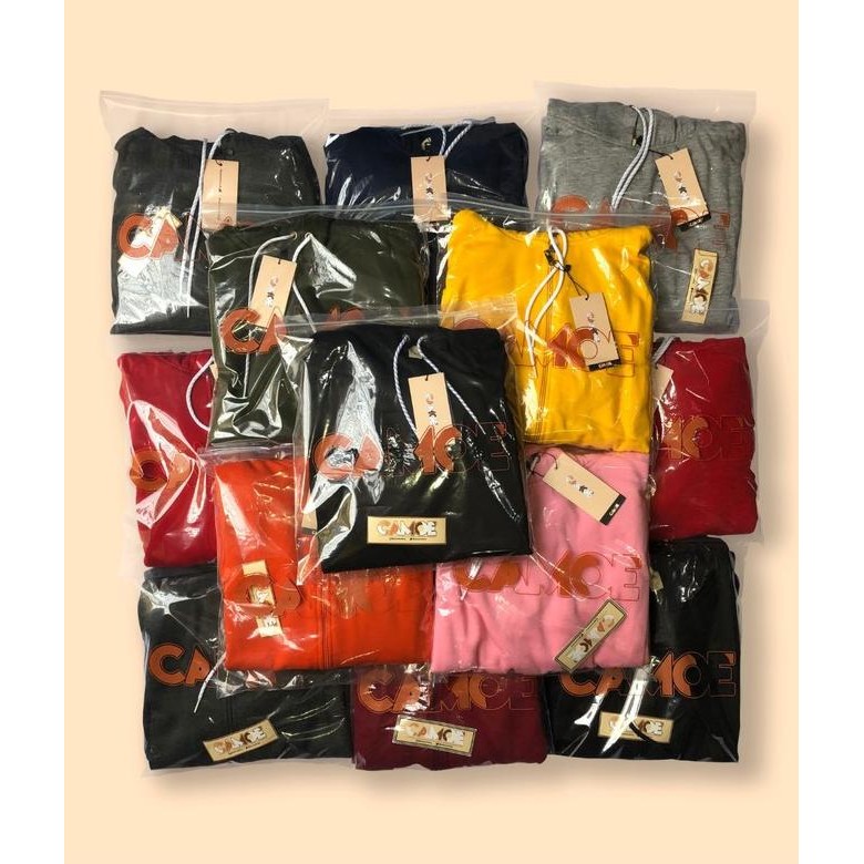 Jaket Hoodie Zipper CAMOE Garuda Merah putih di dadaku INDONESIA HM