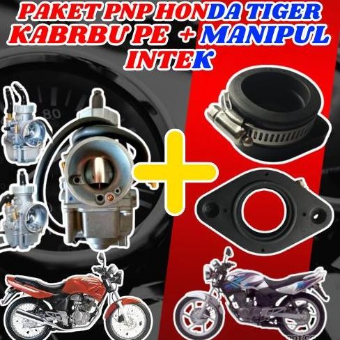 PAKET HONDA TIGER LANGSUNG PASANG KARBURATOR KARBU KEIHIN PE24 PE 26 PE 28 CARBURATOR PE24 PE26 PE28