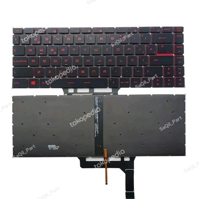 Keyboard Msi Gf63 Thin 9Cs Gf63 9Rcx Backlight New Stok